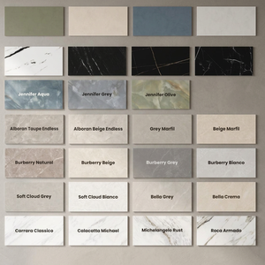 Carreaux de porcelaine sculptés de luxe moderne 600x1200, isolation thermique, mur d'accentuation haut de gamme pour hall d'hôtel, bureau d'entreprise premium - Product Image 3