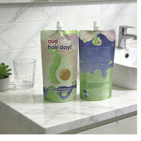 Pochette souple personnalisée refermable et recyclable de 50 ml/100 ml/250 ml avec bec verseur pour vin et bière