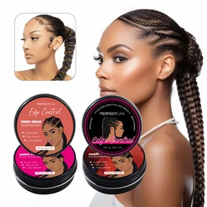 New Arrivals Hair Wax Braid Gel Edge Control For African Hair Edge Control No Label Strong Hold Braiding Gel