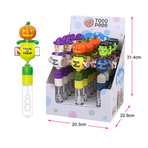 Bâtonnets à bulles en plastique pour mariage et festival, en grande quantité, pour enfants, garçons et filles, avec sifflet, jouet d'<span class=keywords><strong>Halloween</strong></span> - Product Image 4