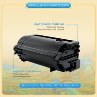 Toner HiTek compatible 58D1H00 58D2H00 pour Lexmark MS725 MS821 MS822 MS823 MS825 MS826 MX721 MX722 MX821 MX822 MX826 15K