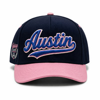 Gorra de Béisbol de 5 Paneles, Estructurada, de Dos Tonos, con Logotipo Bordado en 3D Personalizado, Estilo Retro Universitario Deportivo, Fabricante de Gorras Snapback