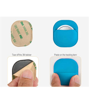 Nouveau Design 2024 support en tissu étui de protection pour <span class=keywords><strong>Airtag</strong></span> manchon adhésif pour <span class=keywords><strong>TV</strong></span> télécommande bagages vélo voiture ordinateur portable - Product Image 4