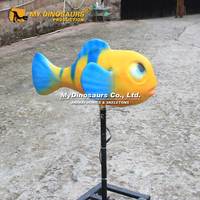 MYDINO Modèle de poisson de robot animatronique personnalisé à haute simulation grandeur nature