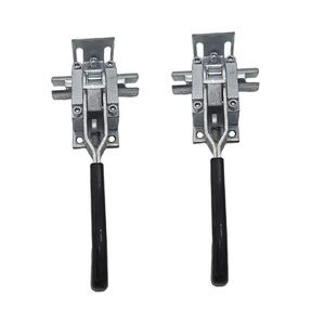 Poignée droite pour rideau latéral de remorque de camion, avec sangle à cliquet - Product Image 2