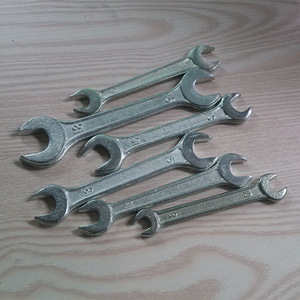 OEM Customizable High-Strength High-Hardness Double-Open Forging Imprinting Wrench Steam Protection Tool Cheap Metric System - Product Image 5