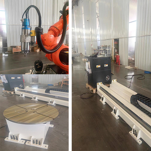 Statues Carving Industrial Robot 7axis Robot Arm <strong>with</strong> <strong>Rotary</strong> Table Robotic Art Milling 3D Engraving <strong>Machine</strong> - Product Image 6