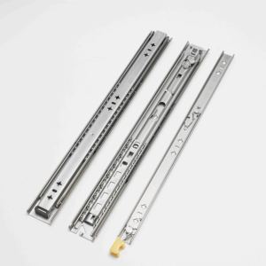 Correderas para Cajones de Acero Inoxidable SS304 de Alta Resistencia de 53 mm, con Rodamientos de Bolas de 100 kg, Bloqueo <span class=keywords><strong>LILO</strong></span>, Rieles para Muebles OEM para Almacenamiento en Autocaravanas - Product Image 3