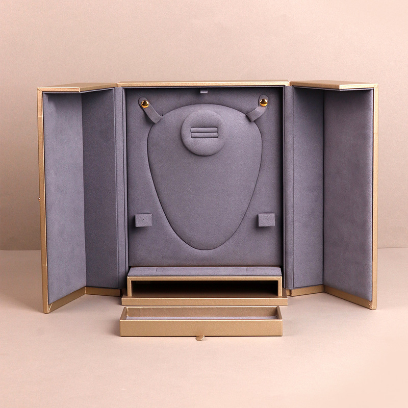 High end Custom Leather Rectangle Jewelry