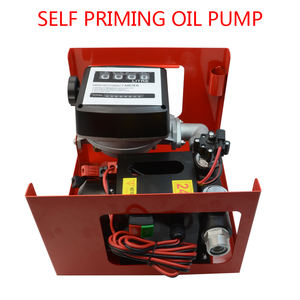 משאבת שמן חשמלית עם מנוע DC בזרימה גבוהה 220V משאבת העברת דיזל וקרוסין 60 ליטר/דקה עם מד זרימה ובקרה חצי אוטומטית - Product Image 6