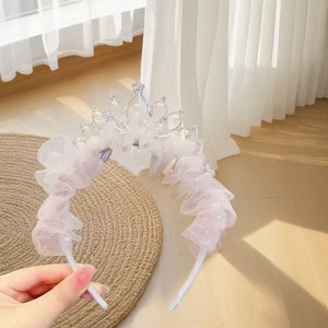 ที่คาดผม<span class=keywords><strong>มงกุฎ</strong></span><span class=keywords><strong>เด็ก</strong></span> เครื่องประดับผม ผ้าคลุมผมวันเกิด<span class=keywords><strong>เด็ก</strong></span> คลิปติดผม เครื่องประดับผม - Product Image 5