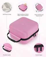 Étui de transport professionnel pour appareil de beauté, résistant aux chocs, étanche, en EVA rigide, pour masque facial LED