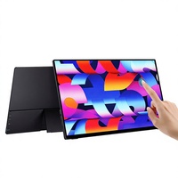 Moniteur portable SF Series 18,5 pouces 144 Hz IPS LED, écran secondaire étendu avec un seul câble, écran tactile 1920x1080 12 ms