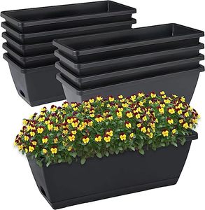 Wholesale Hot Sell Outdoor Garden Durable Nursery Planter Recycled Plastic Plant Pots