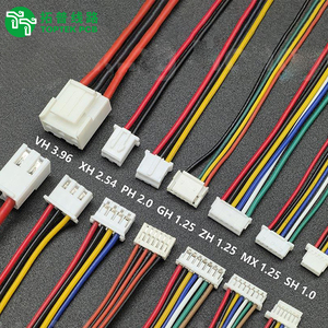 1.0 1.25 1.5 2.0 2.54 3.96mm Pitch 2/3/4/5/6-pins connector draadboom kabelassemblage - Product Image 1