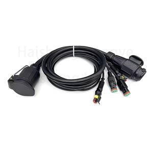 Câble d'extension de remorque 13 broches 3m étanche PUR/PVC Connecteur standard européen pour <span class=keywords><strong>caravane</strong></span> - Product Image 4