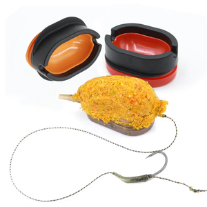 Selco taşınabilir çok renkli besleyici kalıp L # göller ve nehirler sazan balıkçılık için kolay pelet yükleme için hızlı bırakma - Product Image 4