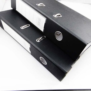 Single Color Custom Paper A4 Size Lever Arch <b>File</b> Folder With 2 Holes Metal Clip for Documents <b>Storage</b> Filling BGF30063 - Product Image 3