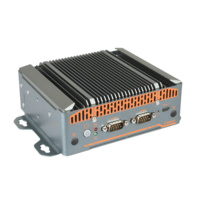 Mini PC Industrial sin Ventilador con 2 LAN, 2*COM, N100/N150/N305, 1*DDR4 16GB, 1*HD, 1*DP, 1*Type-C, 4*USB, X86, para Montaje en Riel DIN