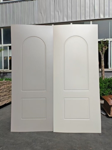 <span class=keywords><strong>Puerta</strong></span> <span class=keywords><strong>Corredera</strong></span> de MDF con Acabado Blanco, Diseño Moderno, Impermeable, de Polímero, para Dormitorio, Supermercado, Hoteles, Almacén, Apertura Manual - Product Image 6