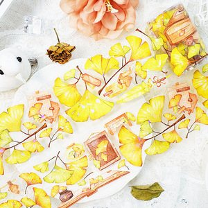 1 rouleau de ruban PET manuel matériel floral caractères vintage paysage architectural <span class=keywords><strong>d</strong></span>écoration fond manuel ruban - Product Image 4