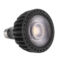 Foco par de luz led regulable para interiores y comerciales, carcasa de aluminio E27, foco de pista, escaparate, Par30