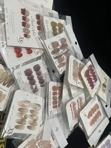 <span class=keywords><strong>Uñas</strong></span> Postizas <span class=keywords><strong>de</strong></span> Diamante Hechas a Mano <span class=keywords><strong>con</strong></span> Diseños Variados, <span class=keywords><strong>Uñas</strong></span> Acrílicas Brillantes <span class=keywords><strong>de</strong></span> Cristal, <span class=keywords><strong>Uñas</strong></span> <span class=keywords><strong>de</strong></span> Presión en Forma <span class=keywords><strong>de</strong></span> Almendra y Stiletto para Dedos Cortos/Medios - Product Image 6