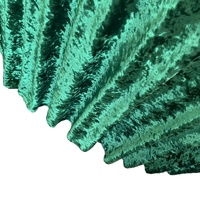 Nappe de Table Ronde en Velours Vert Émeraude de Luxe pour Mariage, Banquet et Fête