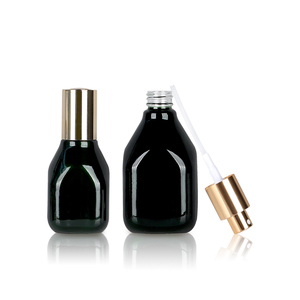 Lotion <b>Bottle</b> Glass <b>Bottle</b> Customized Cosmetics 30ml 150ml Container <b>Empty</b> With Pressing Pump Head Different Metal <b>Bottle</b> Caps - Product Image 1