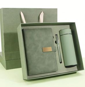 Coffret Cadeau Personnalisé Sophistiqué pour Entreprise : Carnet, Stylo, Bouteille d'Eau – Idéal Conférences et Anniversaires (PU) - Product Image 1