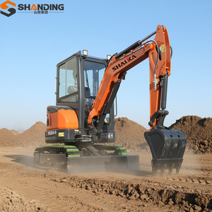 ขายรถขุดขนาดเล็ก SHANDING ยี่ห้อ Kubota 1 ตัน 2 ตัน รถขุดไฮดรอลิกแบบตีนตะขาบ รถขุดขนาดเล็กใหม่ 360 องศา °   รถขุดขนาดเล็กแบบหมุนได้ - Product Image 3