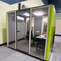Cabine insonorisée, cabine acoustique, salle d'examen audiometrique, cabine d'isolation acoustique mobile, hôpital, clinique, usine