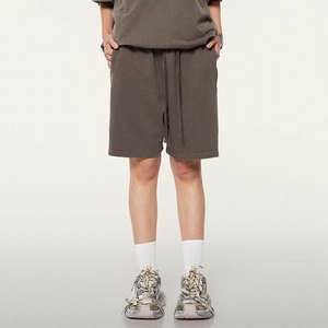 Shorts décontractés unisexe lourds personnalisés de haute qualité Gym 100% coton pour hommes - Product Image 4