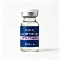 Étiquettes personnalisées brillantes pour flacons de peptides, pour la perte de poids et un aspect jeune, flacons de 2 ml, 5 ml, 10 ml