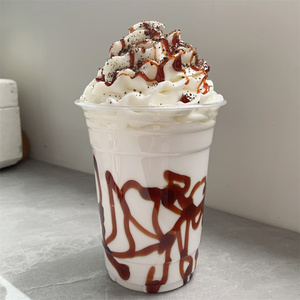 500ML Crema Batida Snow Top, Bloque de Hielo, Té de Jazmín, Leche Fresca, Mantequilla Sin Sal, Azúcar, Bebida de Bubble Tea, Polvo de Chocolate Modekl, DIY - Product Image 4