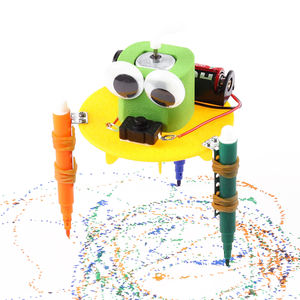 روبوت رسم وكتابة تعليمي للأطفال بسعر المصنع لعام 2025، نموذج روبوت للرسم والكتابة على الجدران، لعبة علمية تعليمية - Product Image 4