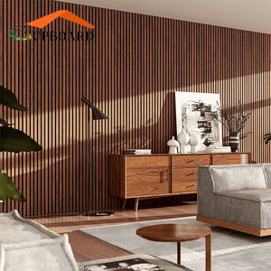 Panneau mural WPC durable pour la décoration intérieure moderne, revêtement imperméable facile à installer - Product Image 1