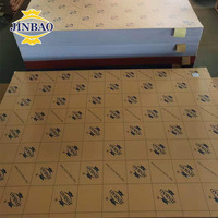 JINBAO 4x8 6x8 6x10 pieds Plaque en acrylique/perspex PMMA coulée transparente/transparente 2 mm 3 mm