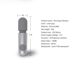 <span class=keywords><strong>Mini</strong></span> Vibrador de Massagem Privada para Mulheres, Brinquedos Sexuais para Adultos, Microfone Vibrador - Product Image 6