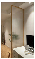 FANNA Selbstklebende Undurchsichtige 3D Gerippte PET 2 Mil 3-Jahres-Garantie Moderne UV-Abweisende Privatsphäre Dekorative Wasserdichte Fensterfolie