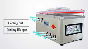 Machine d'emballage sous vide pratique pour pizzas, machine d'emballage sous vide MAP, machine d'emballage sous vide à film étirable - Product Image 5