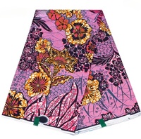 Kain Wax Grand dengan Glitter, Wax Asli Baru Motif Afrika, Grosir Kain Ankara Lembut dan Nyaman, Kain Brokat Gild