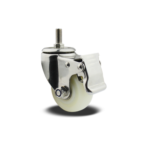 Hardware-Teile SK6-ZZ75108S-S 3 Zoll Eisen Heavy Duty Caster Wheel Verzinkte Bremse Caster Wheels - Product Image 1