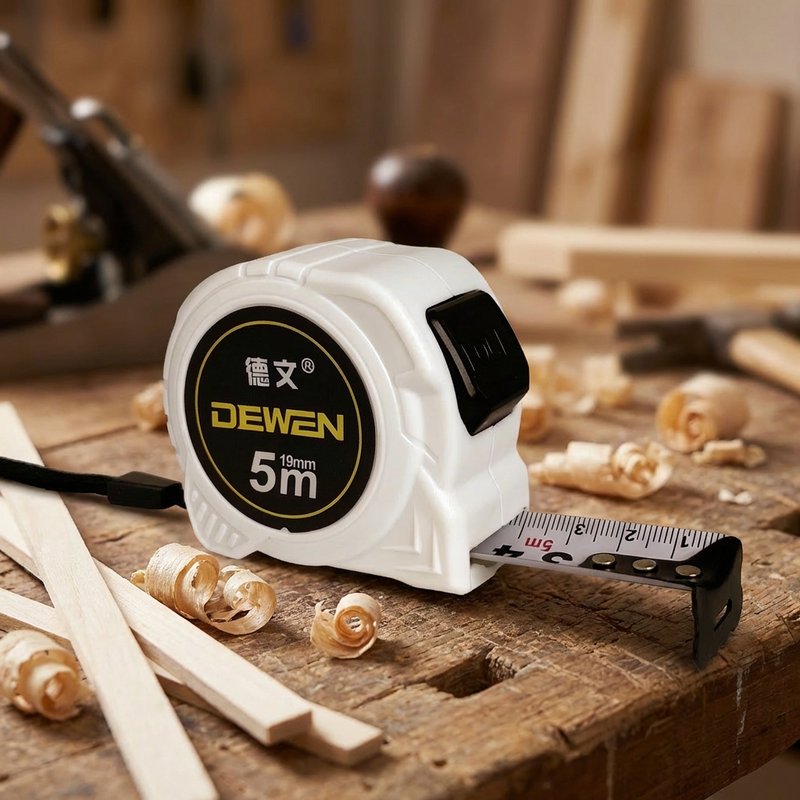 DEWEN Steel Metric Retractable Tape Measure