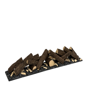 Chimenea Eléctrica Decorativa 3D de Poliresina Artificial Hecha a Mano OEM con LED - Product Image 3