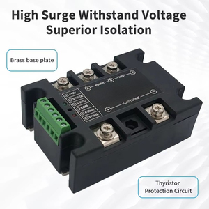 220V 380V 30A 40A 60A 100A 150A 200A โมดูลควบคุมวงจรเรียงกระแสอัจฉริยะแบบแยกส่วนสามเฟส - Product Image 5