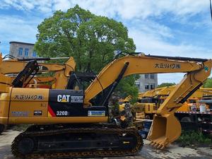 เครื่องขุดตีนตะขาบ20ton รถตักตีนตะขาบแบบใช้แล้วเครื่องขุด320D2แมวพร้อมตัวเจาะ - Product Image 3