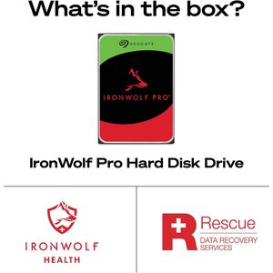 ฮาร์ดดิสก์ภายใน Seagate IronWolf Pro 8 TB สำหรับระบบจัดเก็บข้อมูล NAS ระดับองค์กร - Product Image 3