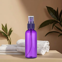 Bouteille de parfum en plastique PET personnalisée 80ml 120ml bouteille de parfum en plastique avec pulvérisateur à brouillard fin