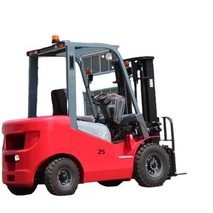 חדש mightמטען cpd25 סולר מלגזה <span class=keywords><strong>2.5t</strong></span> 4Wd שני שלבים בתורן מוצק צמיגים 3000 מ "מ מזלג גובה - Product Image 1